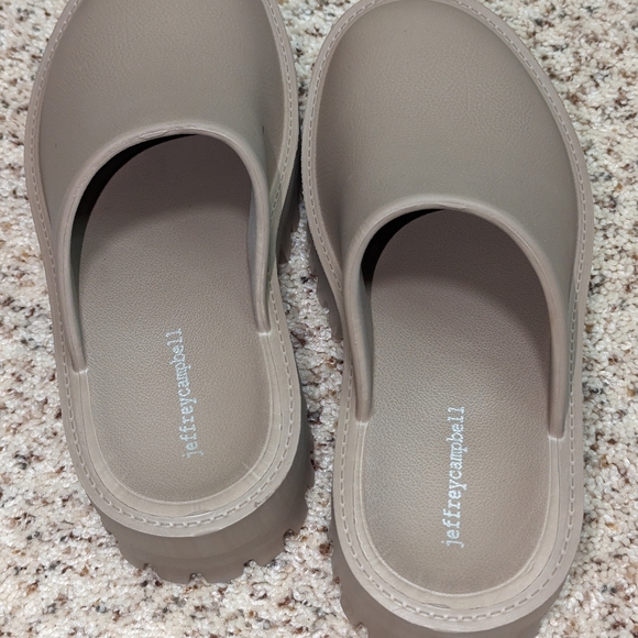 Jeffrey Campbell Clogs Lugged Platform Size 8 Boho Free People - Picture 1 of 5